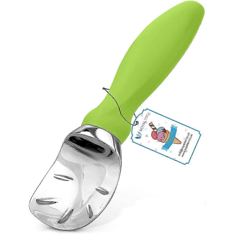 Ice cream scoop, dishwasher safe, for hard ice cream, with comfortable handle, sturdy and durable design