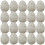 50Pcs White Foam Easter Eggs Miniature DIY Decor Party Favors Ornament 2