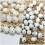 50Pcs White Foam Easter Eggs Miniature DIY Decor Party Favors Ornament 9