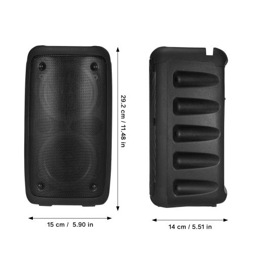 3000W Bluetooth Speaker Heavy Bas Party Mic System 2