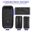 3000W Bluetooth Speaker Heavy Bas Party Mic System 5