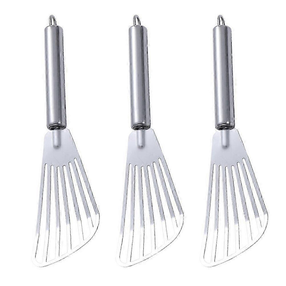 3pcs Cake Spatula, Fish Tongs, Egg Turner, Stainless Steel Fish Turner, Metal BBQ Tongs