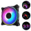 Computer Case Fans Abs With 7 Blade Design 1pack 4.7x4.7x1in 4