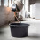 KADAX Construction Caddy, runde Caddy-Behälterschüssel, 65 l 2