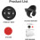 Wireless Sound Adapter Button Bluetooth Car Media Steering Wheel Remote Portable Waterproof Strap Phone Controller 4