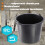 KADAX Baueimer mit Griff, Kunststoff, rund, 5L 3