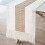 Natural Burlap Table Runner with Tassels, 12 x 72 in 1