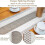Natural Burlap Table Runner with Tassels, 12 x 72 in 3