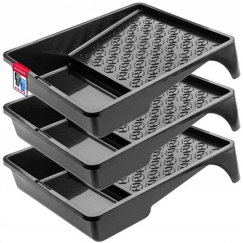 KADAX Große Malwanne für Farbroller-Set x 3-tlg