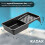 KADAX Malwanne für Farbroller 160 mm Schwarz 6 Stk 4
