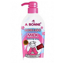A Bonne Hokkaido Milk Lotion Moisturizing & Nourishing Body Cream with Pure Milk Extract | Enriched with Vitamin E | Improve Skin Tone