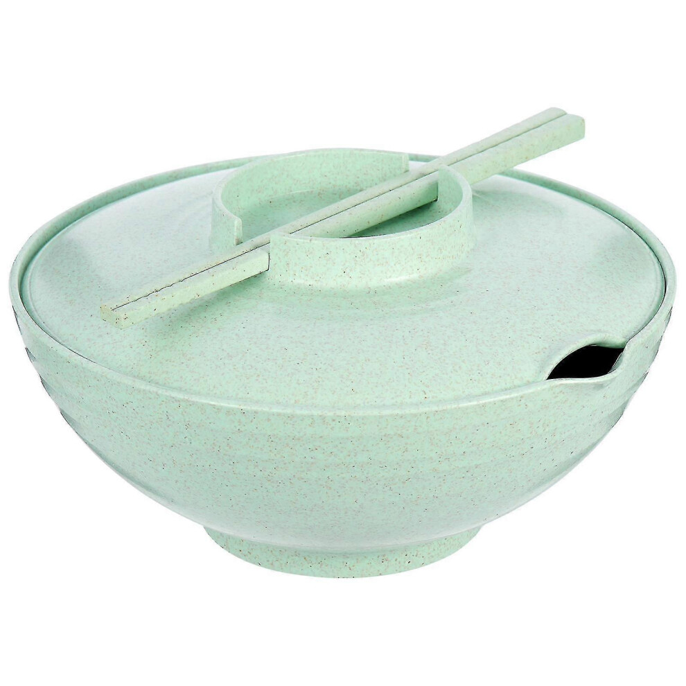 Set Decorative Ramen Bowls with Lid and Cutlery-image-OPC-PKSY9SC-NEW