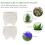 2 diy-keramikblumentöpfe, bemalbar, gartengröße, für kinder 11