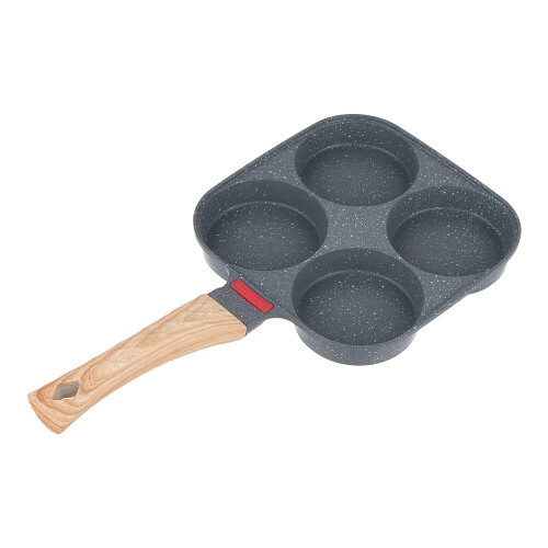 Living And Home Non-stick 4-hole Egg Frying Pan 1