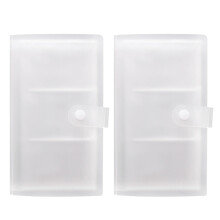 2 mit 120 taschen, transparentes fotoalbum für
