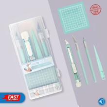 5PCS Professional Art Knife & Tool Set Scrapbooking Craft Vinyl Cutter