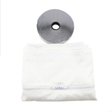 Window Seal for Portable Air Conditioner Adjustable 300/400cm White Insulation Cover for Mobile AC Unit