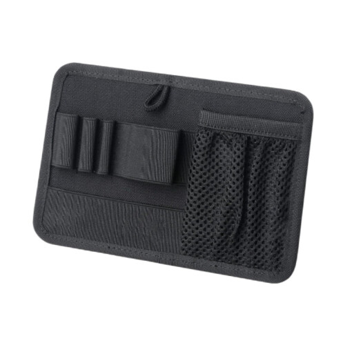 Tool Organizer Board Divider Mesh Bay Expansion Field Modular, Multi-Use, Backpack Compatible, Knife Holder, Black
