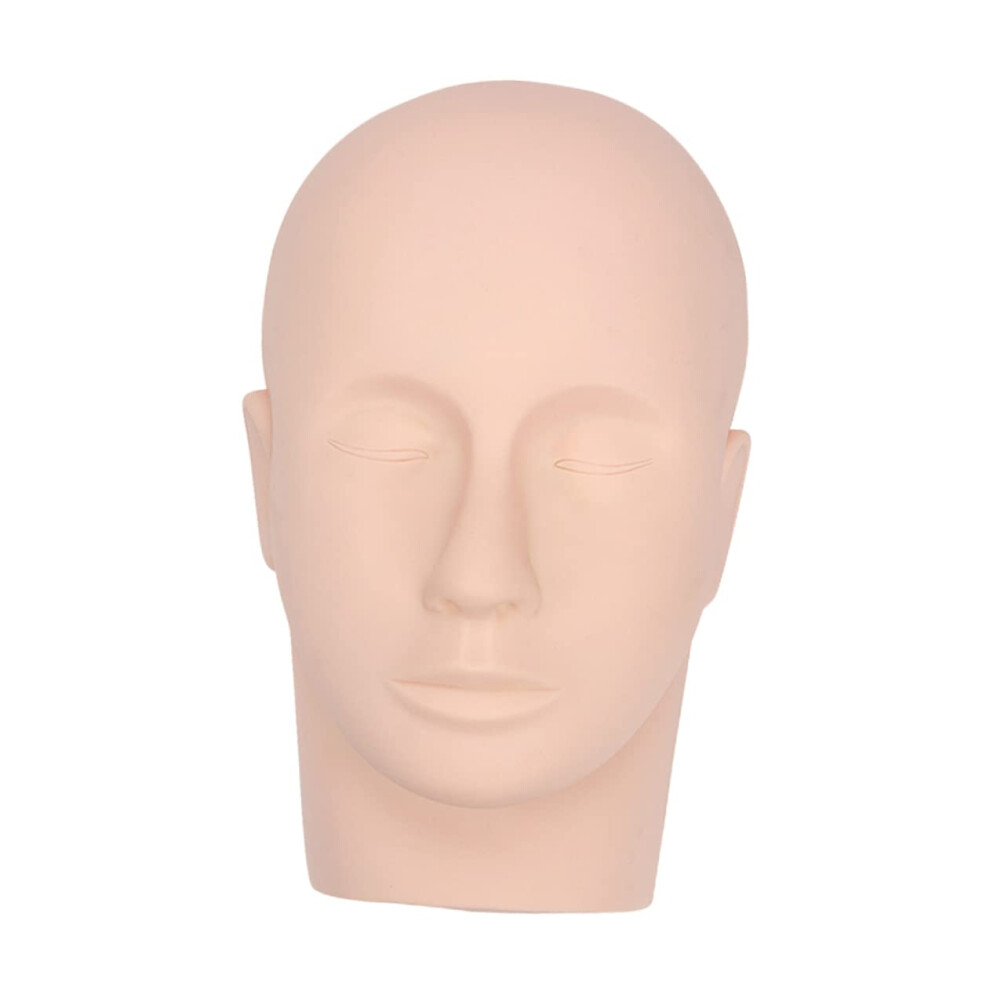 Cosmetology Makeup Mannequin Practice Head for Lash Extensions and Makeup, Wide Application, Standard Size