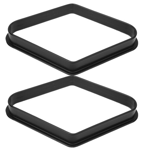2PCS Kunststoff Professionelle Billard 9 Ball