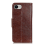Nappa Texture Leather CaseBrownFor iPhone 16e 3