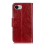 Nappa Texture Leather CaseRedFor iPhone 16e 3