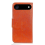 Nappa Texture Leather CaseOrangeFor iPhone 17 Air 3