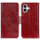 Nappa Texture Leather CaseRedFor iPhone 17 1