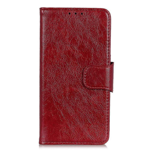 Nappa Texture Leather CaseRedFor iPhone 17 1