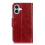 Nappa Texture Leather CaseRedFor iPhone 17 3