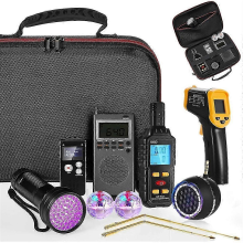 9 Pcs Equipment Kit with EMF Meter Voice Recorders Flashlight for Paranormal Investigations