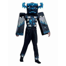 Halloween Minecraft Cosplay Costume Jumpsuit Halloween Fancy Dress Party CostumeAL