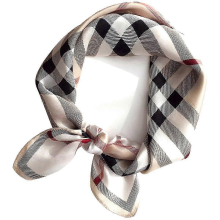 Mulberry Silk Square Scarf 21 Inches Square Soft and Smooth Unisex Style