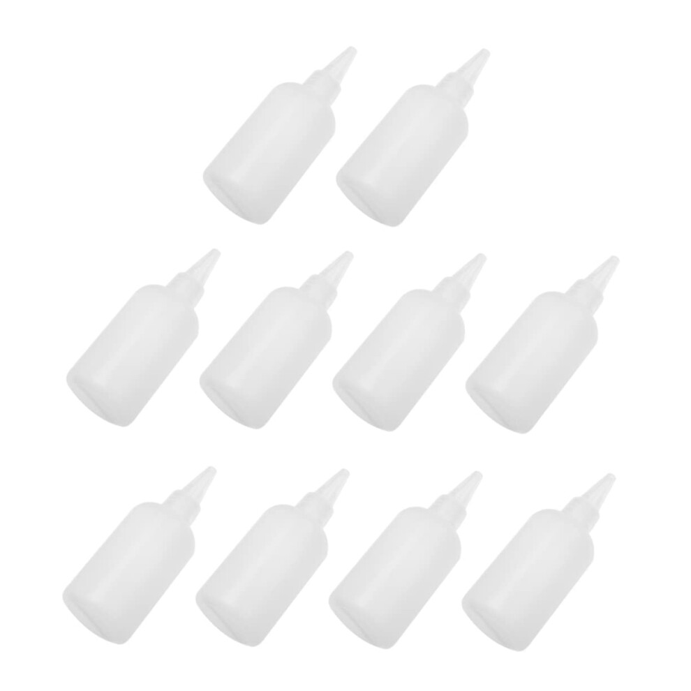 20Pcs Plastic Extrusion Bottles Narrow Mouth Squeeze Bottles For Caulking Syrup And Paint Dispensing 9354506009625