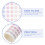 2Pcs Washi Tape Coil Sticky Notes Brown Durable Planner Stickers 9