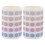 2Pcs Washi Tape Coil Sticky Notes Brown Durable Planner Stickers 4