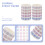 2Pcs Washi Tape Coil Sticky Notes Brown Durable Planner Stickers 3