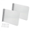 2x Stainless Steel Splash Guard Sink Splash Protector Wall Mount Guard forLarge 2