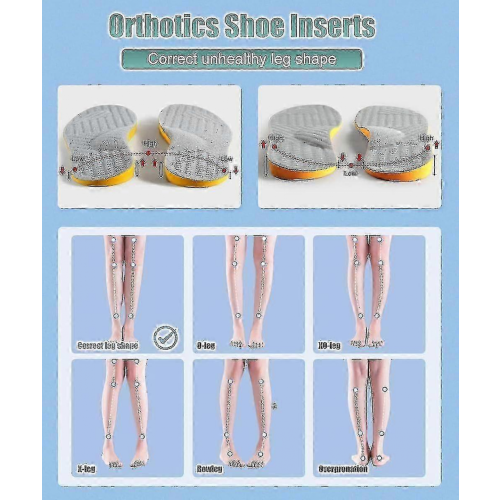 Corrective Supination Insoles for Foot Alignment in Men and WomenGreySize 43 44 1