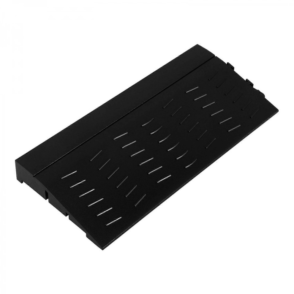 Threshold Ramps for Doorways - Wheelchair Ramp Door Ramps for Wheelchairs Steps Driveway and Curb Sweeping RobotsBlack20.00X9.00X2.00CM
