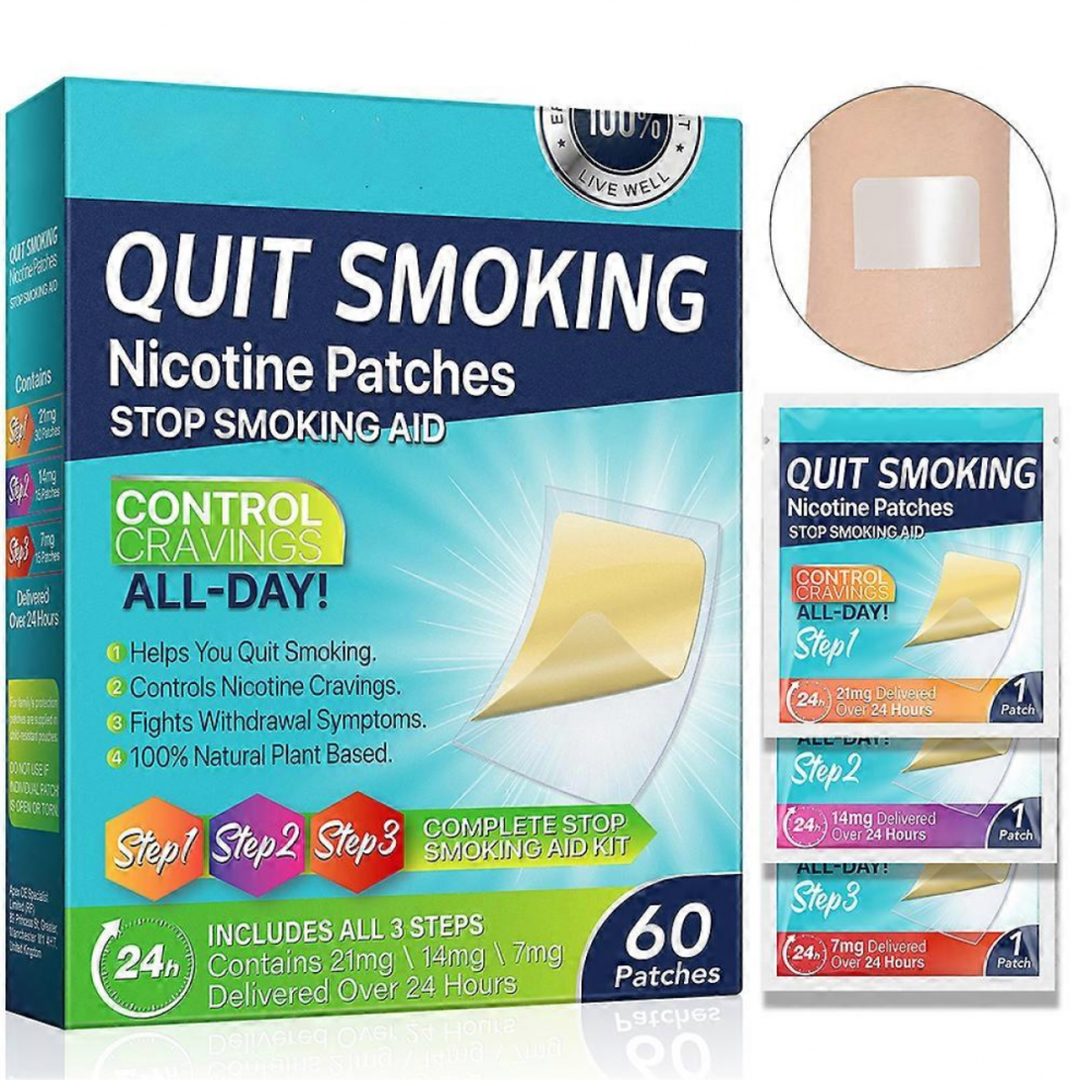30PCS/60PCS Smokings Cessation Patch Quickly Effectively Stop Smokes Aid for Women Men3 in 1