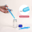 Lubricant Launcher, Lubricant Applicator with Smooth Round Tip, Reusable (2-Pack, Blue) 5