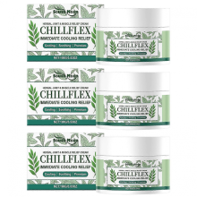 1-3X Menthol Joint & Muscle Relief Cream Chillflex Herbal Soothing Cream for Joints and Muscles Discomforts3PCS