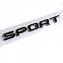 3D ABS Logo Sticker for Range Rover Hood Badge Sport Evoque L322 L406 25-26Sport Black Silver