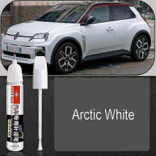 Compatible Car Paint Repair Pen for RENAULT 5 E-Tech 2025 2024 Paint Fixer Repair Touch-Up Pen Car Paint Care AccessoriesArctic White
