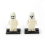 2025 Halloween Series Building Blocks Luminous Smiling Ghost Model Action FiguresWhiteB 5
