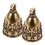 2 stuks mini koperen bel hanger voor DIY handwerken 10