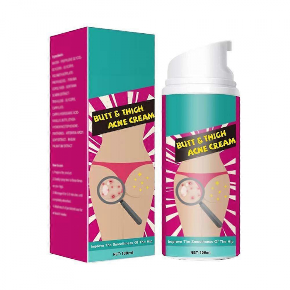 Butt And Thigh Cream Cleanses The Skin For Acne On The Back Of The Body
