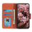 Nappa Texture Leather CaseOrangeFor iPhone 16e 4