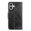 Nappa Texture Leather CaseBlackFor iPhone 16 Plus 3